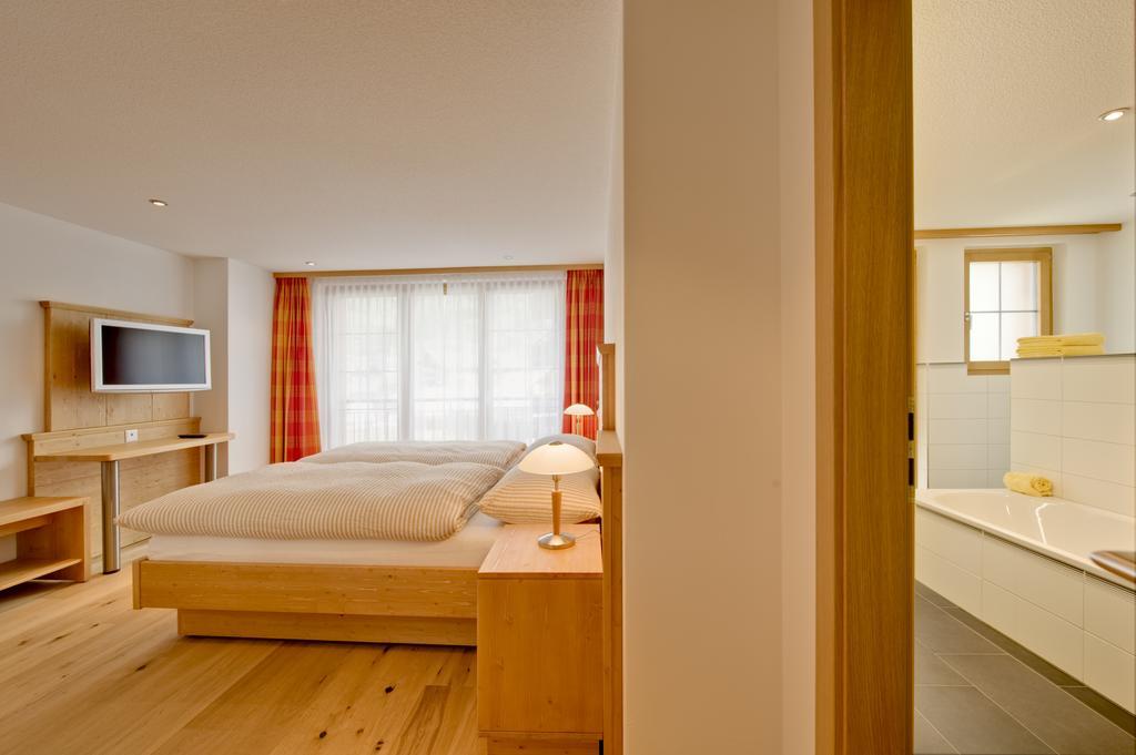 Jägerhof Serviced Apartements Zermatt Zimmer foto
