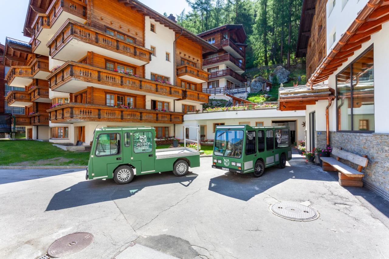 Jägerhof Serviced Apartements Zermatt Exterior foto