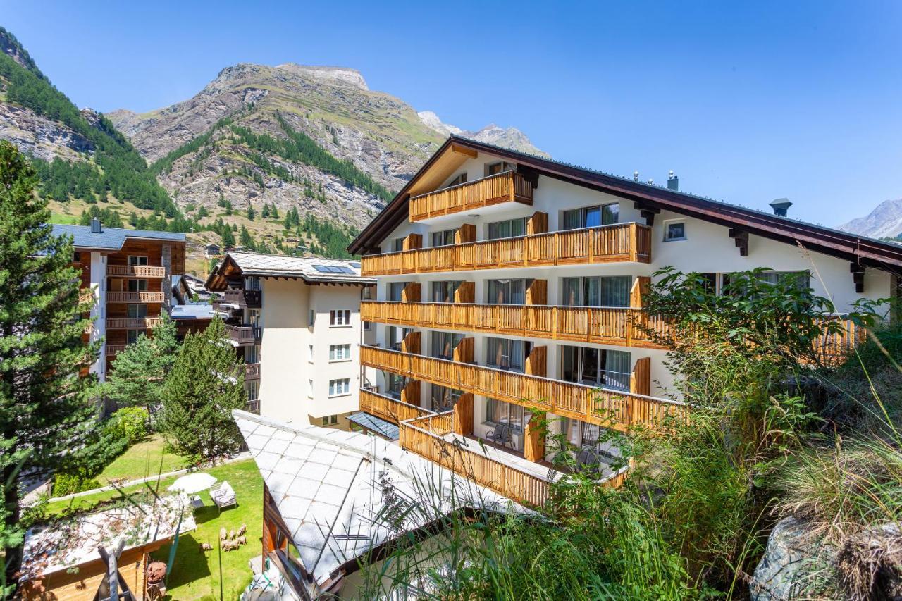 Jägerhof Serviced Apartements Zermatt Exterior foto